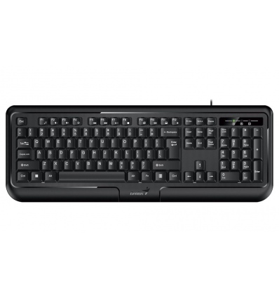 Genius KB-118 II/PS/2/CZ-SK layout/Černá