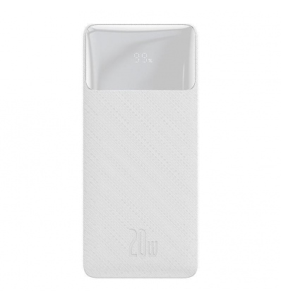 Baseus Bipow powerbanka 20000mAh 20W bílá