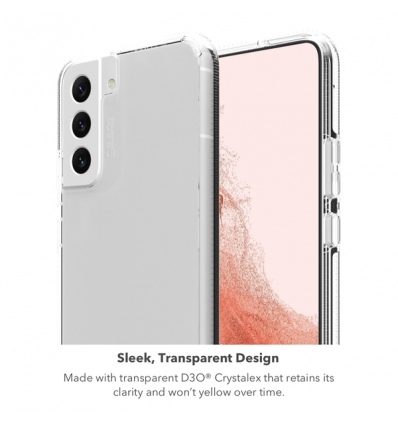 ZAGG GEAR4 Crystal Palace kryt Samsung Galaxy S22 průhledný