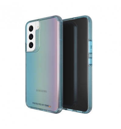 ZAGG GEAR4 Milan kryt Samsung S22 transparentní tyrkysová