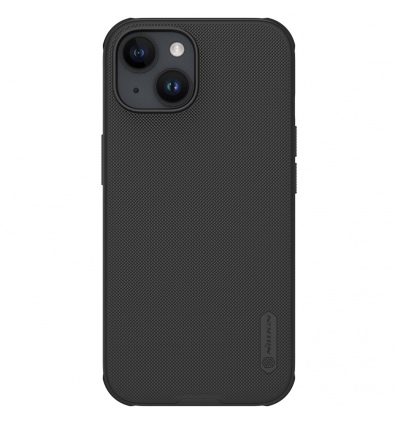Nillkin Super Frosted PRO Zadní Kryt pro Apple iPhone 15 Black (Without Logo Cutout)