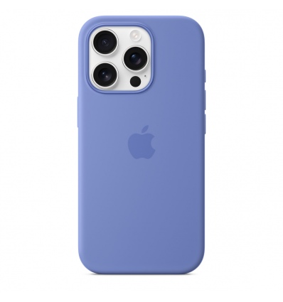 iPhone 16 Pro Silicone Case with MS - Periwinkle