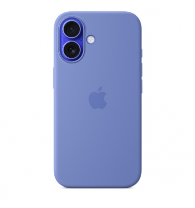 iPhone 16 Silicone Case with MS - Periwinkle