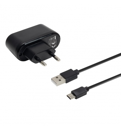 EVOLVEO univerzální nabíječka USB-C pro mobilní telefony, černá