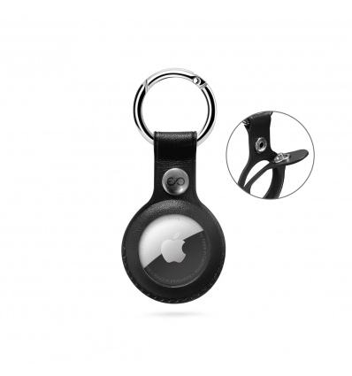 Epico Leather Case for AirTag - černá