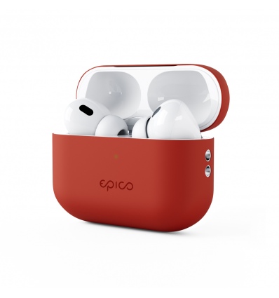 Epico Silicone Cover Airpods Pro 2 - červená