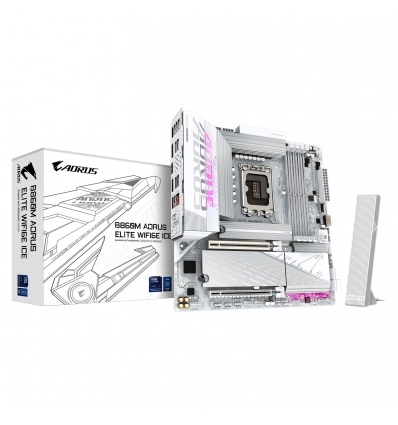 GIGABYTE B860M AORUS ELITE WIFI6E ICE/LGA 1851/mATX