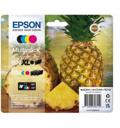 EPSON Multipack 4-colours 604XL Black/Standard CMY