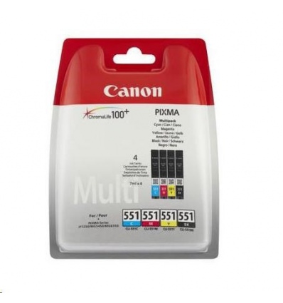 Canon CLI-551 C/M/Y/BK MULTI SEC