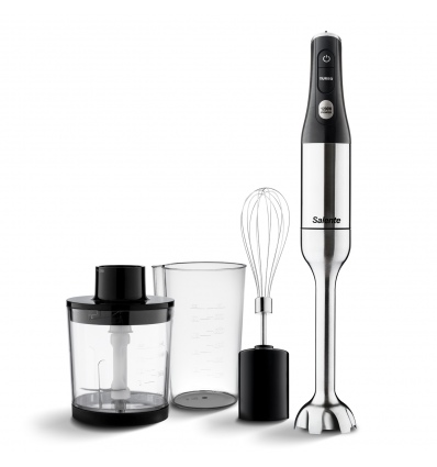 Salente Mixxo multifunkční tyčový mixér 3v1, 1200 W, nerez, černý