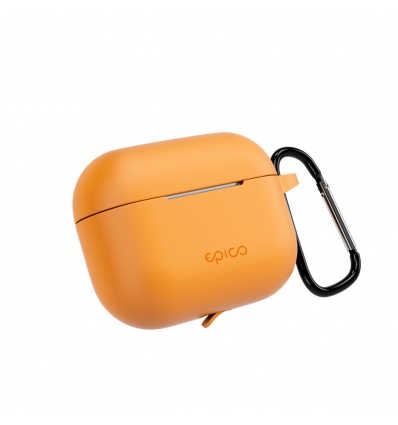 Epico pouzdro s karabinou AirPods Pro 3 - oranžová
