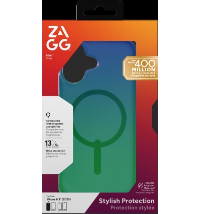 ZAGG Ochranný kryt Milan Snap Apple 17 Raven Feather