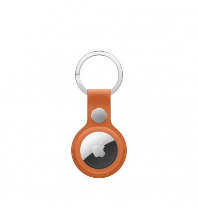 AirTag FineWoven Key Ring - Fox Orange