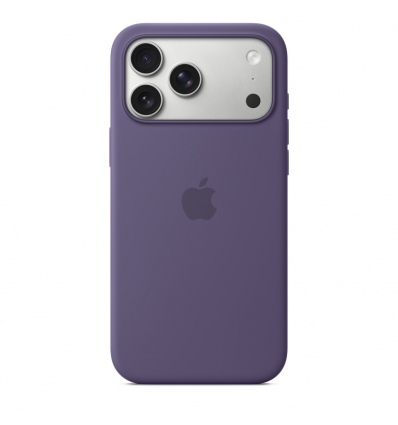 iPhone 17 Pro Max Silicone Case with MS–Purple Fog