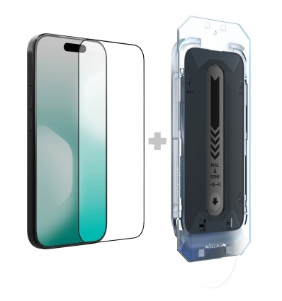 Nillkin Tvrzené Sklo 2.5D CP+ PRO Black pro Apple iPhone 17 Pro (s aplikátorem)