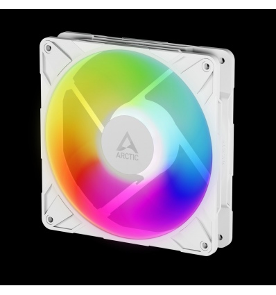 ARCTIC P14 Pro A-RGB (bílá) - 140mm A-RGB PWM ventilátor s rozdělovačem kabelů