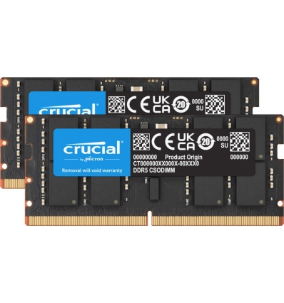 Crucial/CSODIMM DDR5/32/6400MHz/CL52/2x16GB