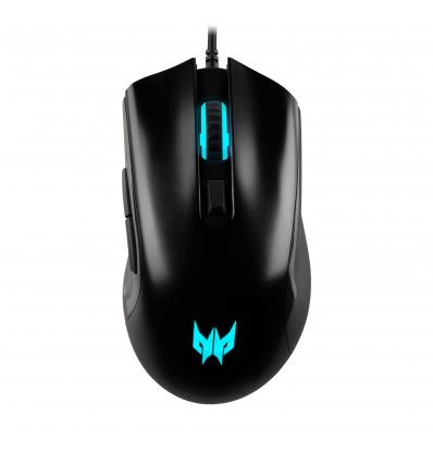 Acer Predator Cestus 333/Herní/Optická/Pro praváky/16 000 DPI/Drátové USB-A/Černá