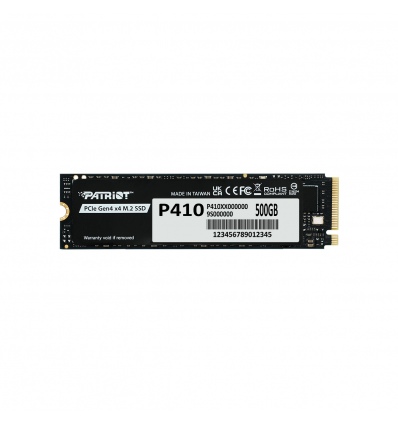 PATRIOT P410/500GB/SSD/M.2 NVMe/5R