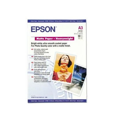 EPSON A3,Matte Paper Heavyweight (50listů)