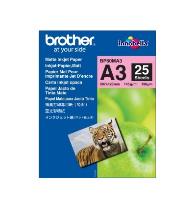 BP60MA3, 25 listů A3, Foto Matt, 145g