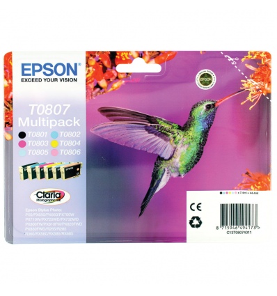 CLARIA 6 Ink Multipack R265/360, RX560 (T0807)