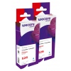 WECARE ARMOR sada ink kompatibilní s CANON CLI526C 2x10,5ml,modrá,CLI-526 C