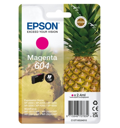 EPSON Singlepack Magenta 604 Ink