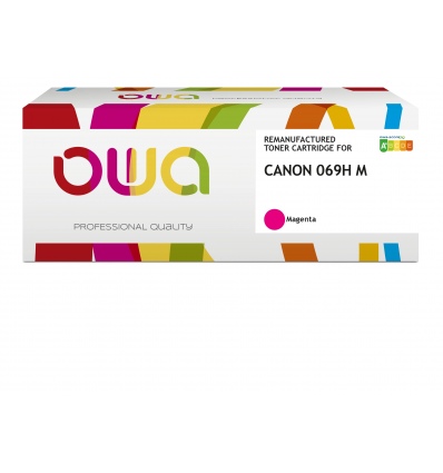 OWA Armor toner kompatibilní s Canon CRG-069H M, 5500st, červená/magenta