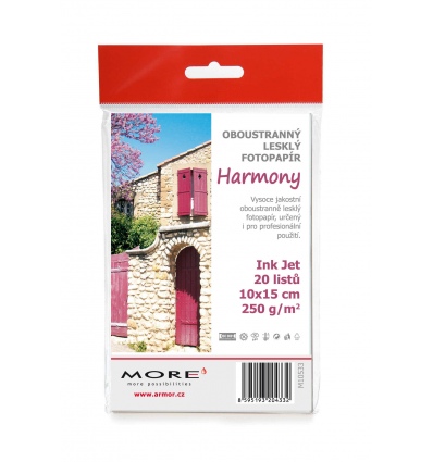 Armor fotopapír Harmony 240g, glossy 10x15, 20 ks