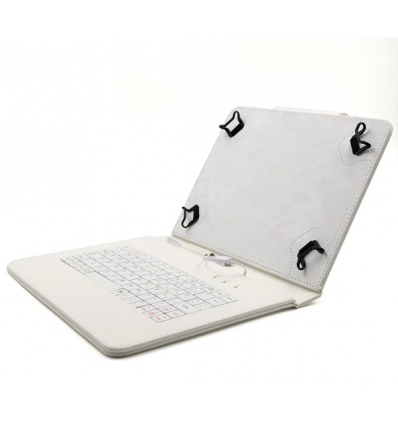 C-TECH pouzdro univer.s klav. 9.7-10.1" bílé