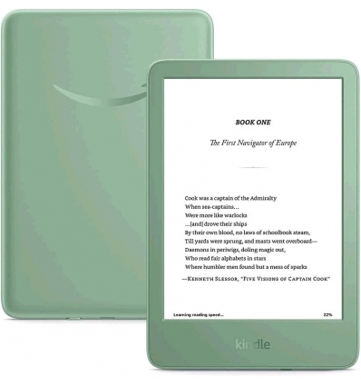 E-book Amazon Kindle 2024 (16 GB), matcha, BEZ REKLAM