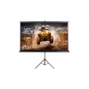 Projekční plátno AVELI stativ, 204x115cm (16:9) 92", černý tubus