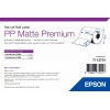 EPSON PP Matte Label Premium, Die-cut Roll, 105mm x 152mm, 185 Labels