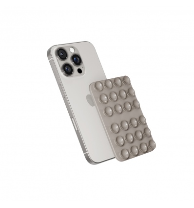 Epico Mag+ přísavný držák na telefon - titanová