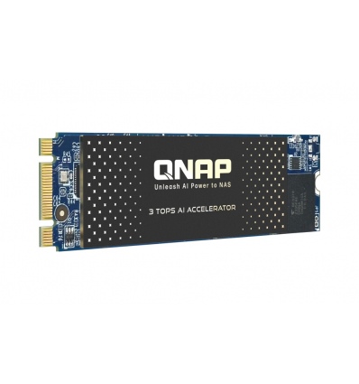 QNAP QAI-M100 - Rockchip RK1808 Cortex-A35 1.6GHz, 3 Tops NPU, M.2 2280 PCIe Gen2 x1 AI accelerator