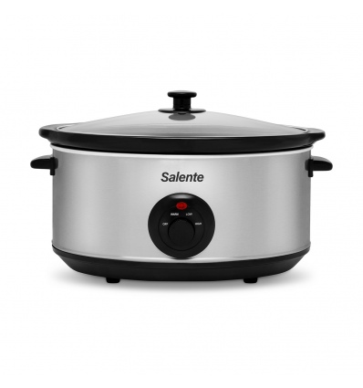 Salente HotPot, pomalý hrnec, 6,5 l, manuální ovládání, nerez