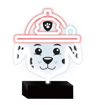 Dekorativní LED neon na stojanu Tlapková patrola - Marshall