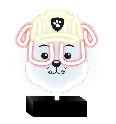 Dekorativní LED neon na stojanu Tlapková patrola - Rubble