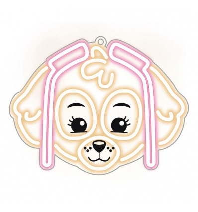 Dekorativní LED neon Tlapková patrola - Skye