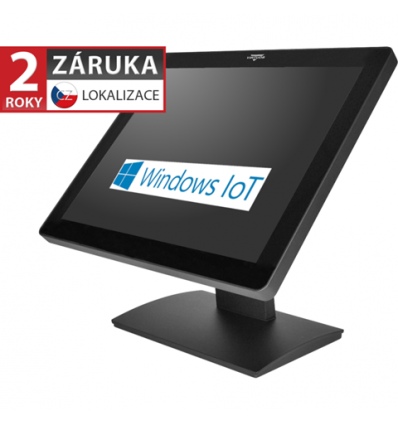 BPOS BP-1789, 17" LCD LED, 400 cd/m2, i3, 8GB RAM, 256GB SSD, Win11 IoT, bez rám., černý