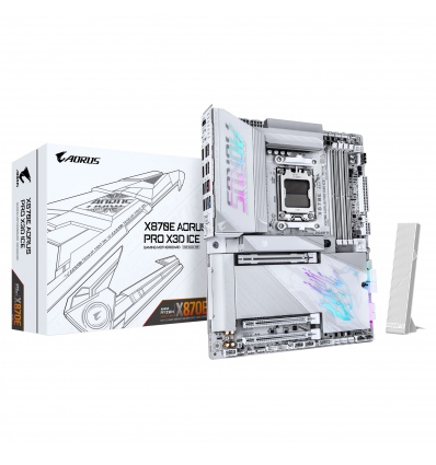 GIGABYTE X870E AORUS PRO X3D ICE/AM5/ATX
