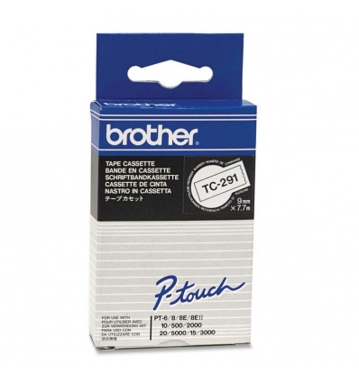 TC-291 bílá / černá (9mm)