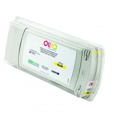 OWA Armor ink-jet kompatibilní s HP DJ Z 6200 yellow, 775ml, komp.s B6Y10A