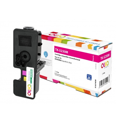 OWA Armor toner kompatibilní s Kyocera TK-5230M, 2200st, červená/magenta