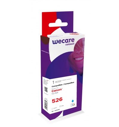 WECARE ARMOR ink kompatibilní s Canon CLi-526, 10,5ml, modrá/cyan