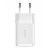 Baseus nabíječka do sítě Compact 2xUSB 10,5W bílá