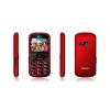EVOLVEO EasyPhone XS, mobilní telefon pro seniory, červený