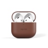 Epico kožené pouzdro pro AirPods 4/4 s ANC - hnědá