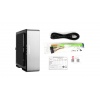 Skříň In-Win Chopin MAX Silver, miniITX +200W GOLD